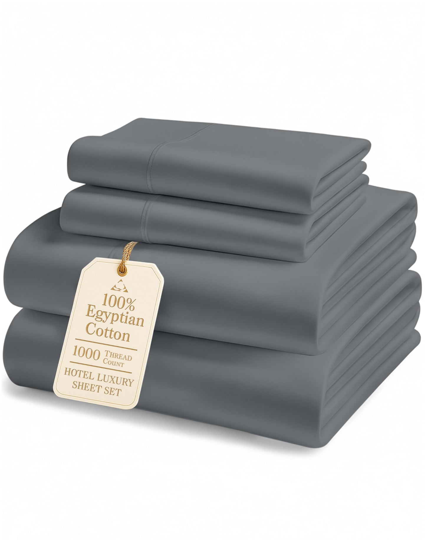 Egyptian Cotton Sheet Set 1000 Thread Count Soft