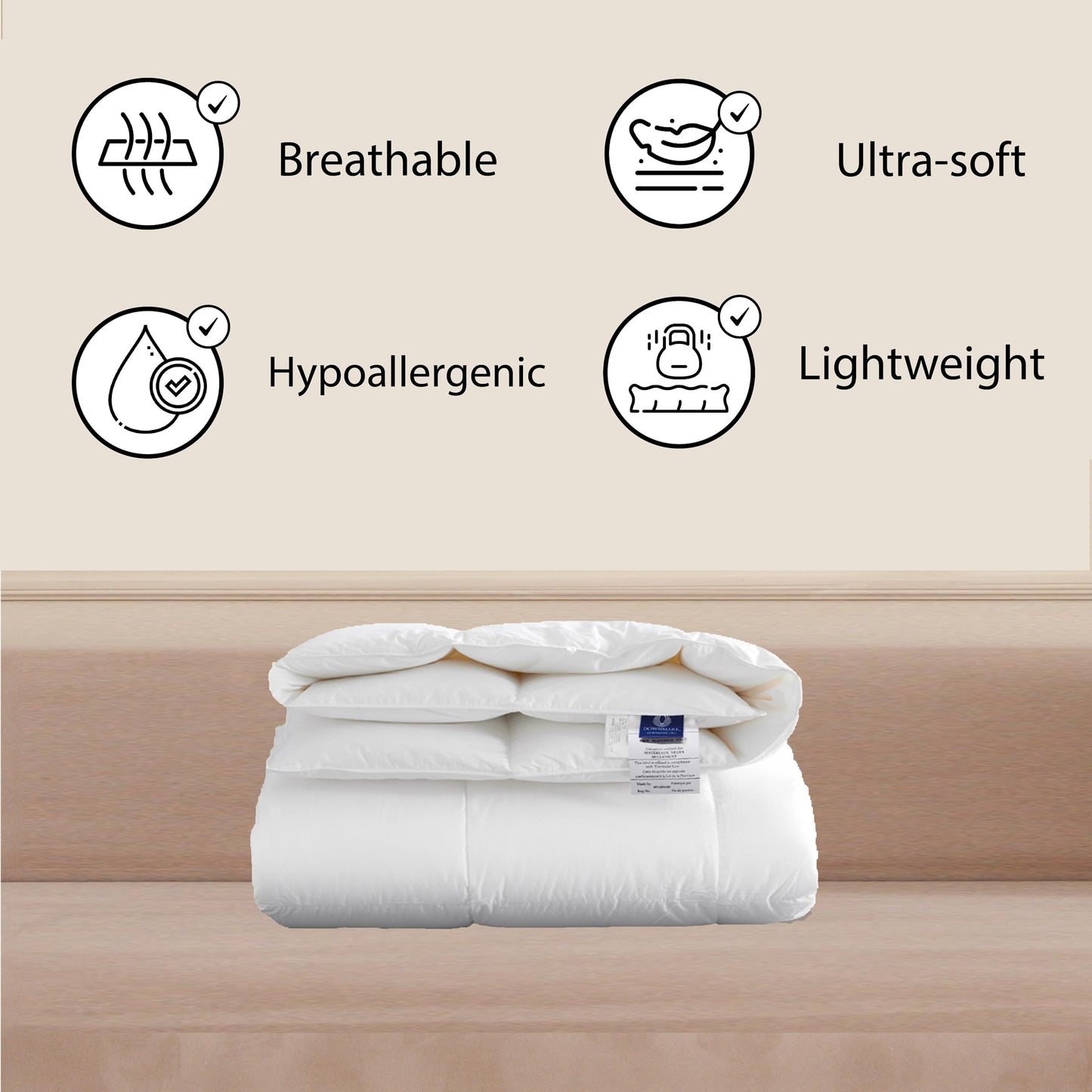Polish Goose Down Duvet Insert 950 Fill Power