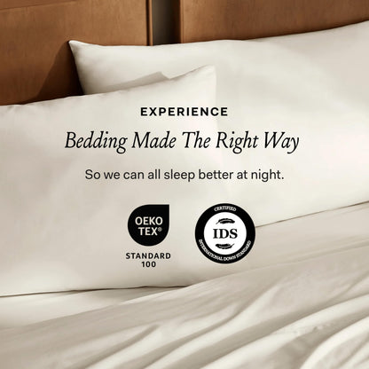 Organic Cotton Down Duvet Insert Luxury Comfort