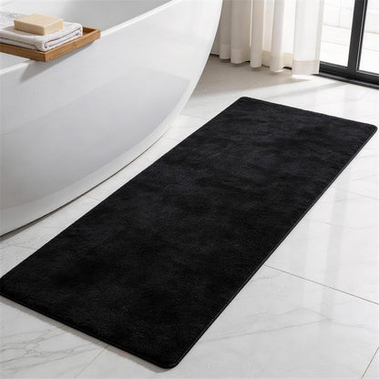 Ultra Soft Absorbent Bath Mat with Rubber Backing