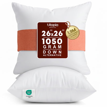 Decorative Throw Pillow Inserts Soft Fluffy Support