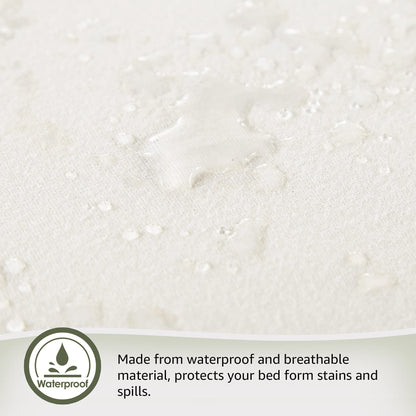 Organic Waterproof Pillow Protector and Mattress Pad