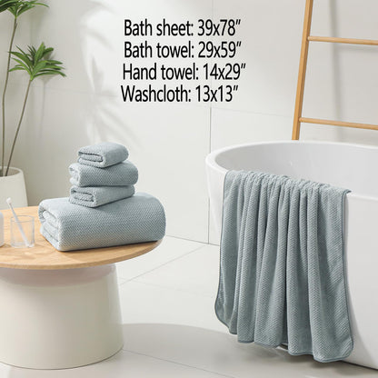 Oversized Microfiber Bath Sheet Extra Large Soft Towel