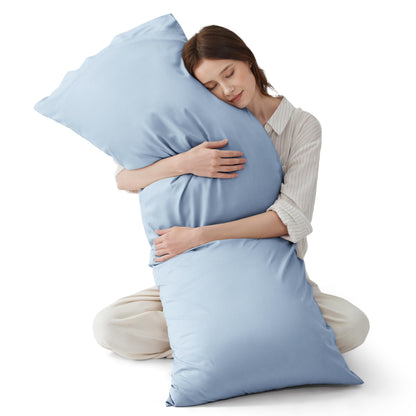 Cooling Bamboo Pillowcase Set Soft Breathable Cover