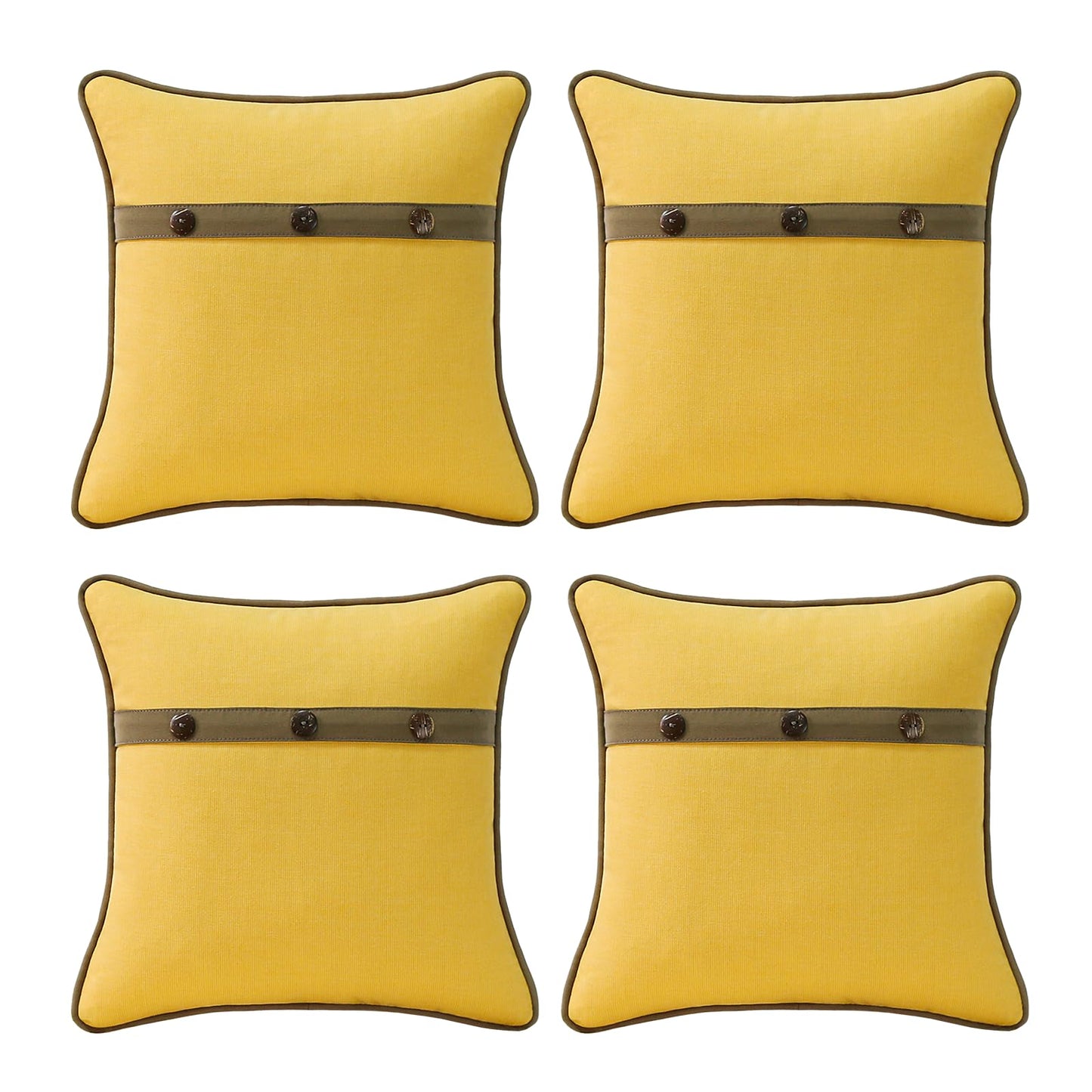 Outdoor Decorative Pillow Set for Patio Couch