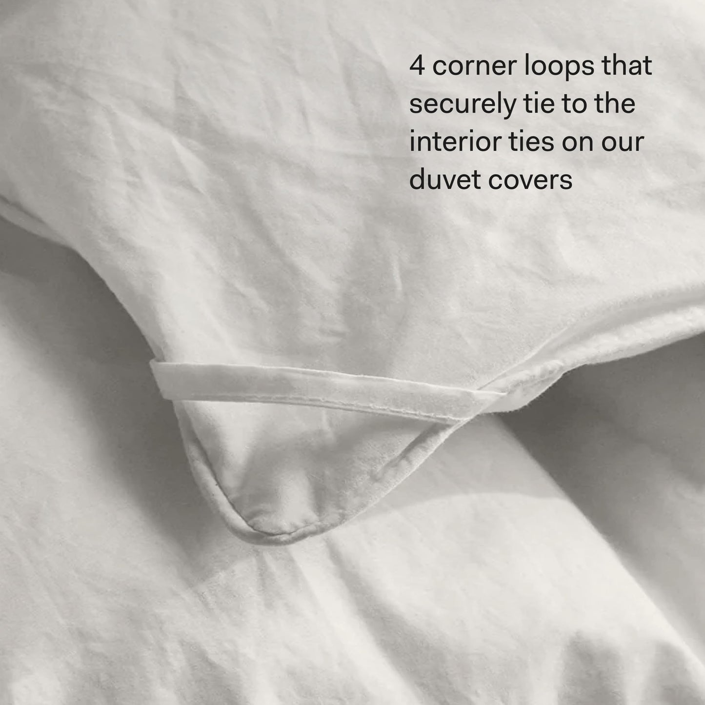 Organic Cotton Down Duvet Insert Luxury Comfort