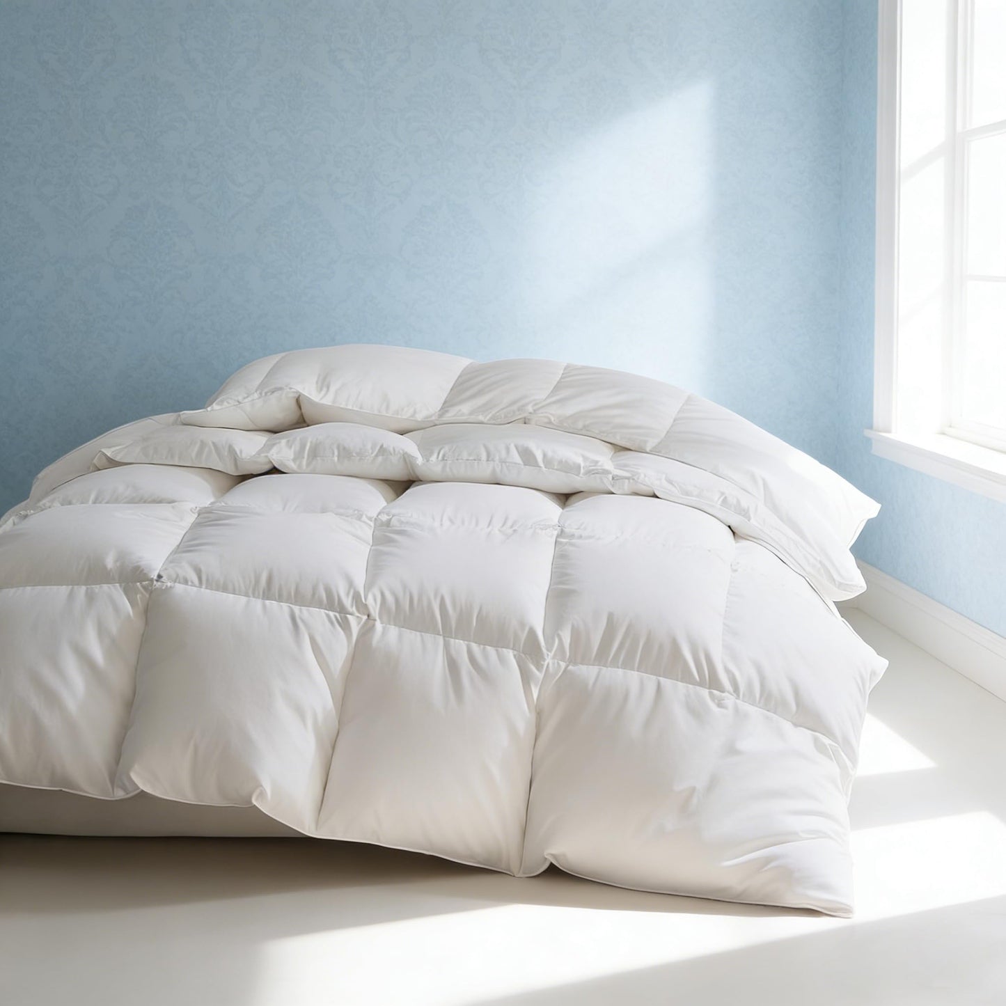 Martha Stewart Goose Feathers Down Fiber Comforter