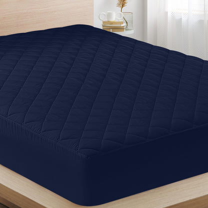 Quilted Mattress Pad Protector with Deep Pocket Fit