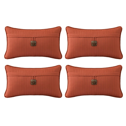 Outdoor Decorative Pillow Set for Patio Couch