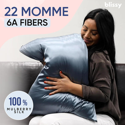 Pure Mulberry Silk Pillowcase 22 Momme Luxury Cover