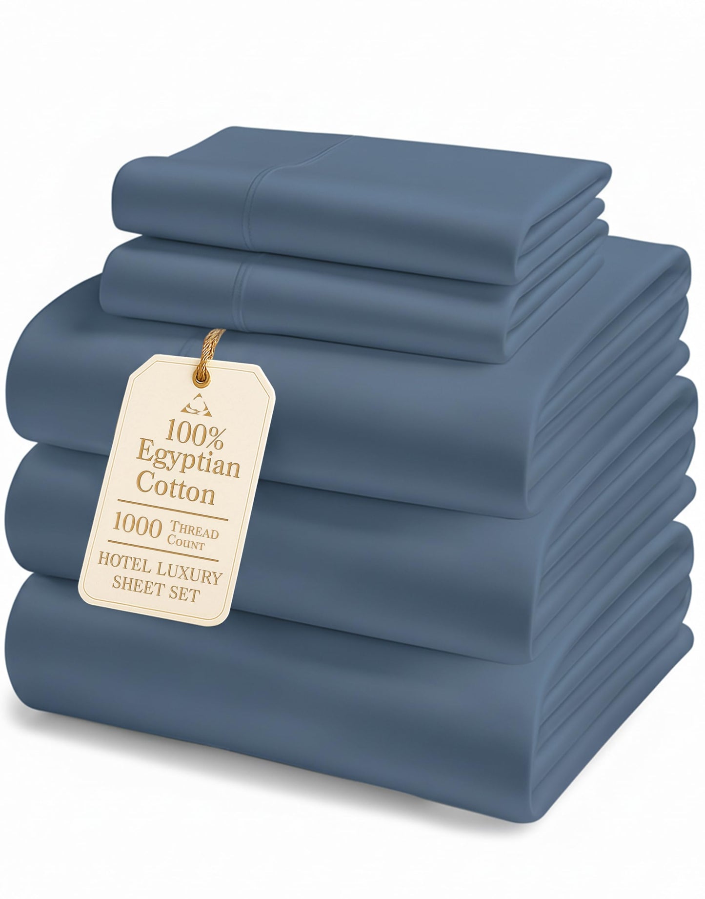 Egyptian Cotton Sheet Set 1000 Thread Count Soft
