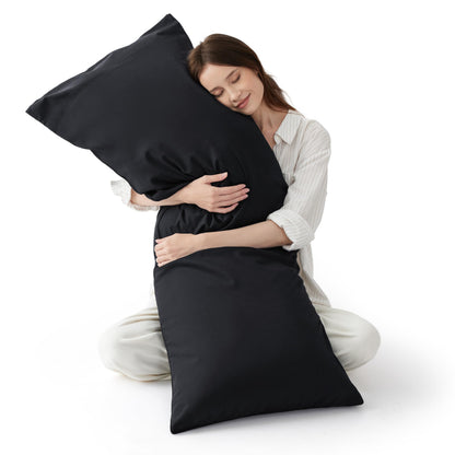 Cooling Bamboo Pillowcase Set Soft Breathable Cover