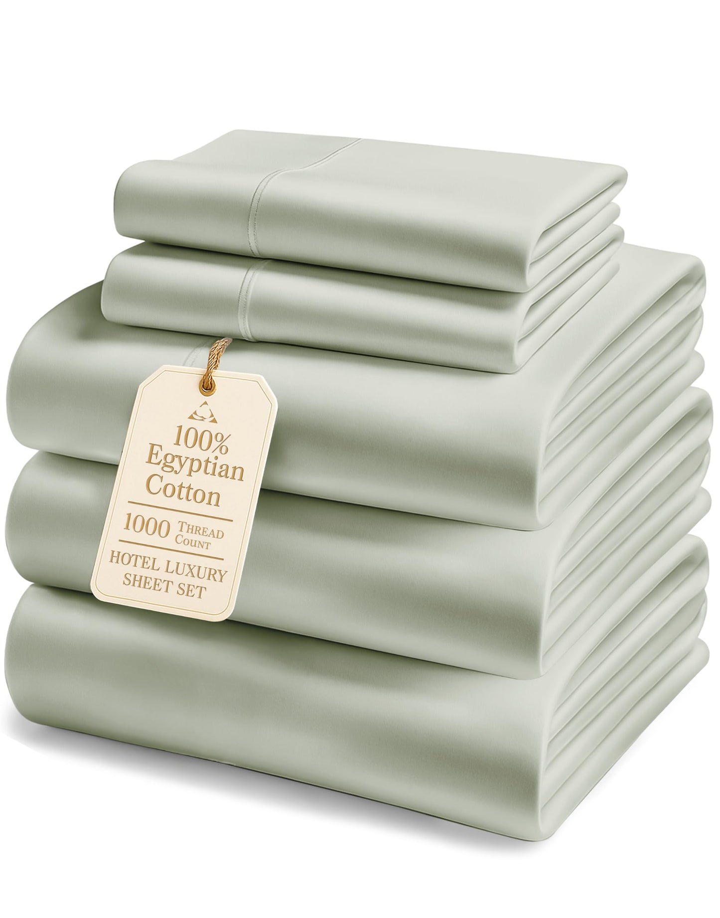 Egyptian Cotton Sheet Set 1000 Thread Count Soft