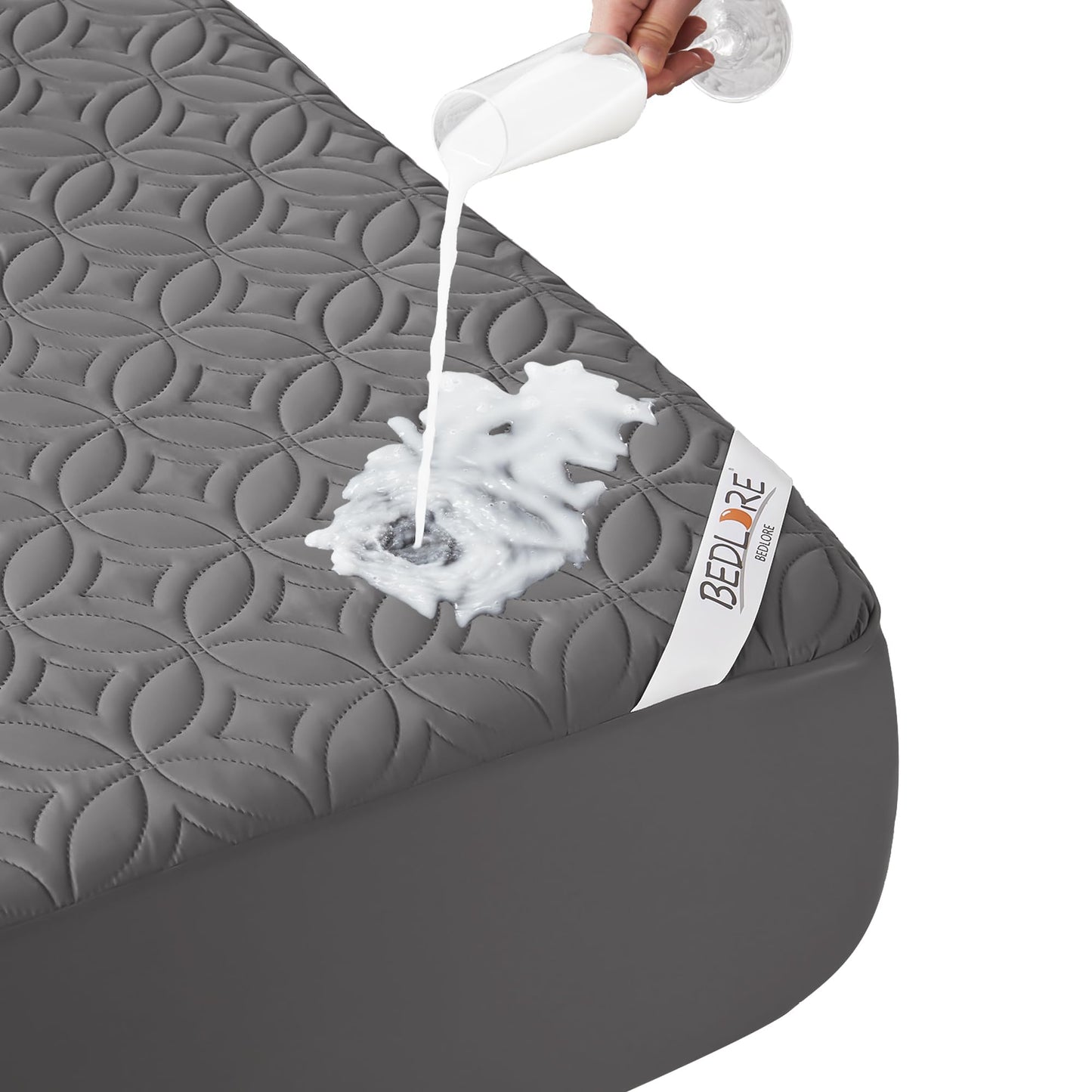 Waterproof Quilted Mattress Protector Deep Pocket Cover