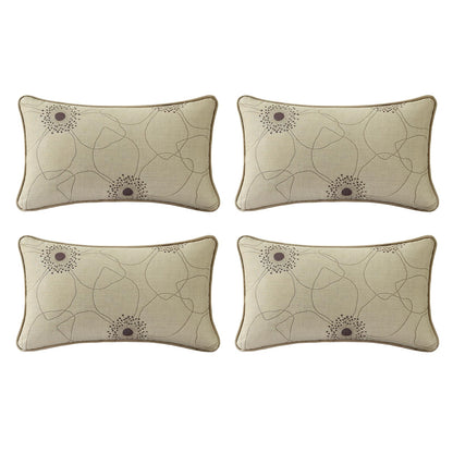 Outdoor Decorative Pillow Set for Patio Couch