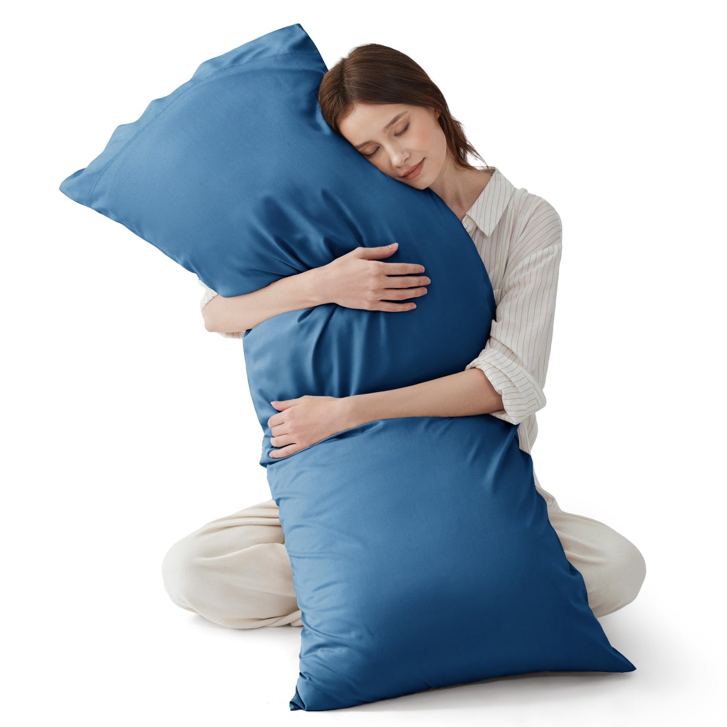 Cooling Bamboo Pillowcase Set Soft Breathable Cover
