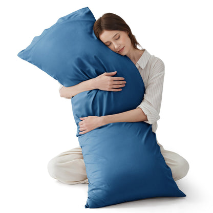 Cooling Bamboo Pillowcase Set Soft Breathable Cover
