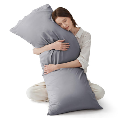 Cooling Bamboo Pillowcase Set Soft Breathable Cover