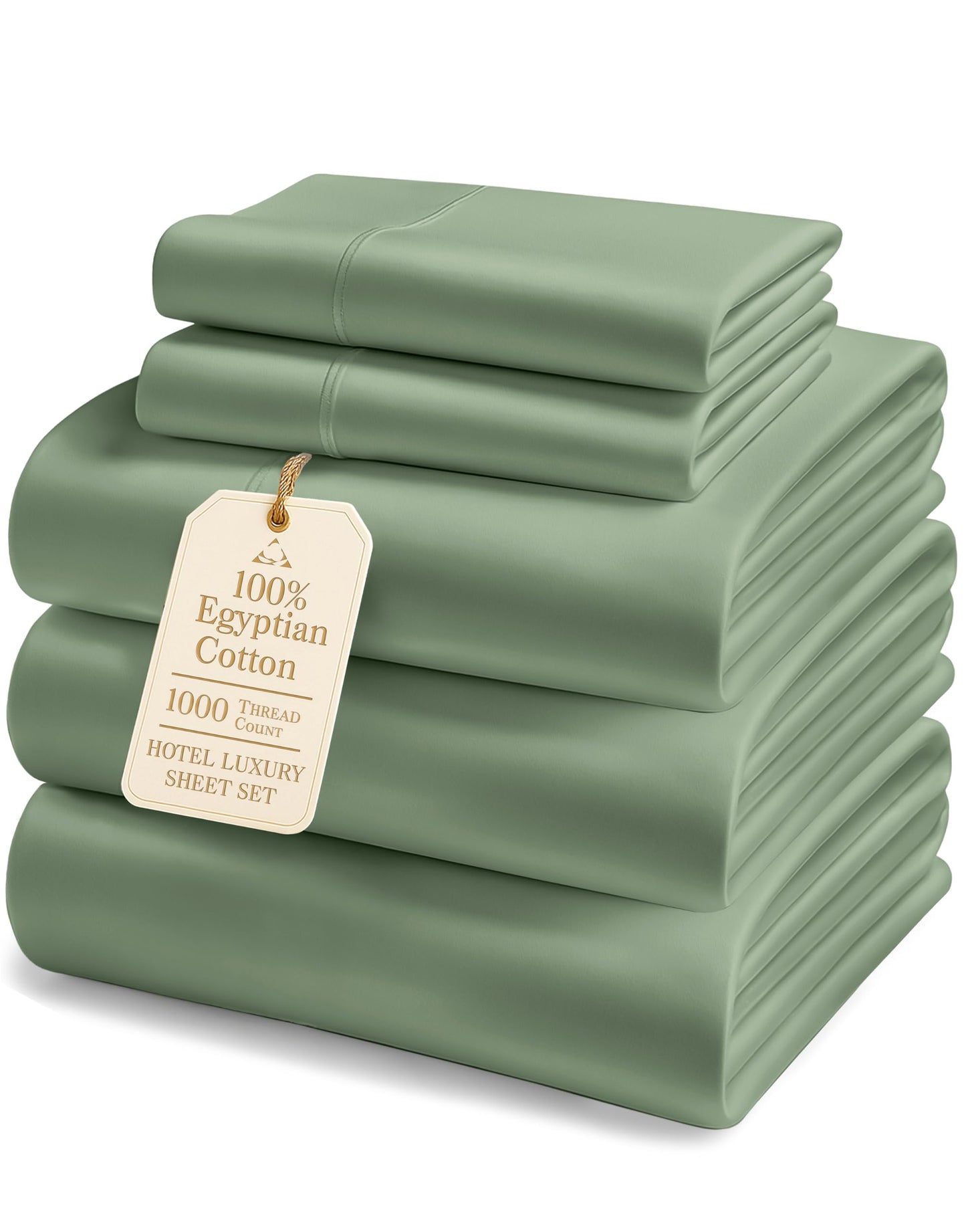 Egyptian Cotton Sheet Set 1000 Thread Count Soft