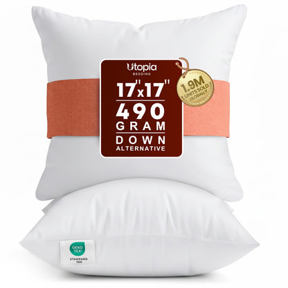Decorative Throw Pillow Inserts Soft Fluffy Support