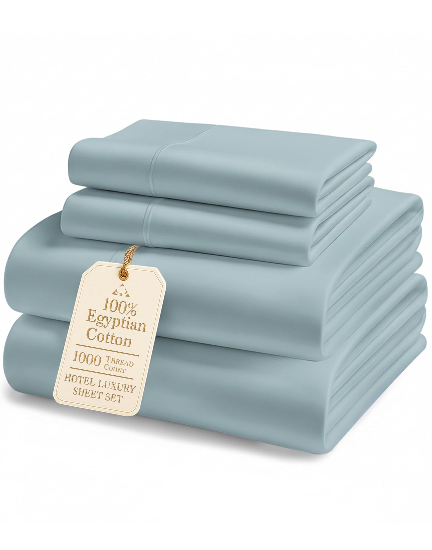 Egyptian Cotton Sheet Set 1000 Thread Count Soft