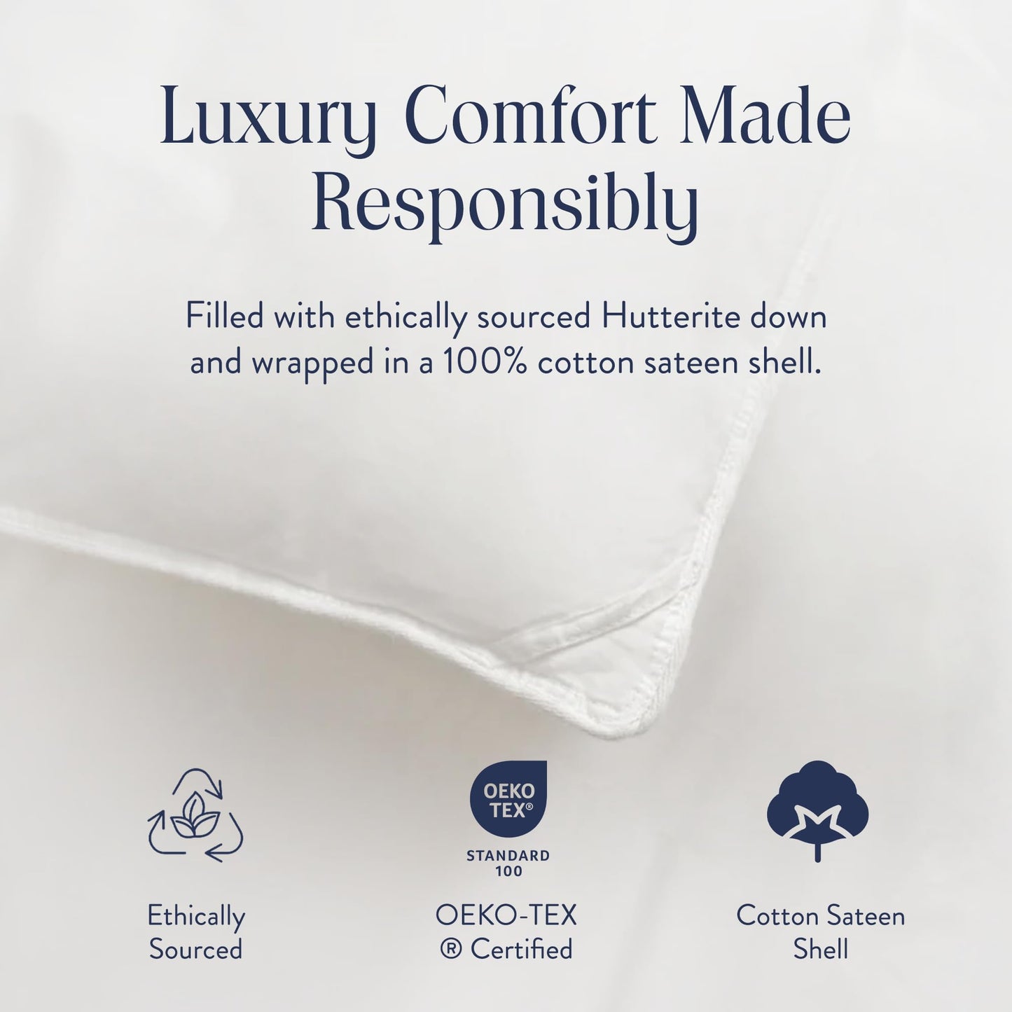 Hungarian Goose Down Duvet Insert 750 Fill Power