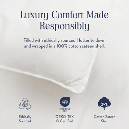 Hungarian Goose Down Duvet Insert 750 Fill Power