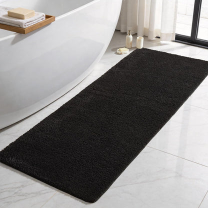 Ultra Soft Absorbent Bath Mat with Rubber Backing