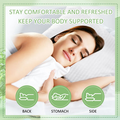 Down Alternative Bed Pillow Inserts Soft 20-Pack