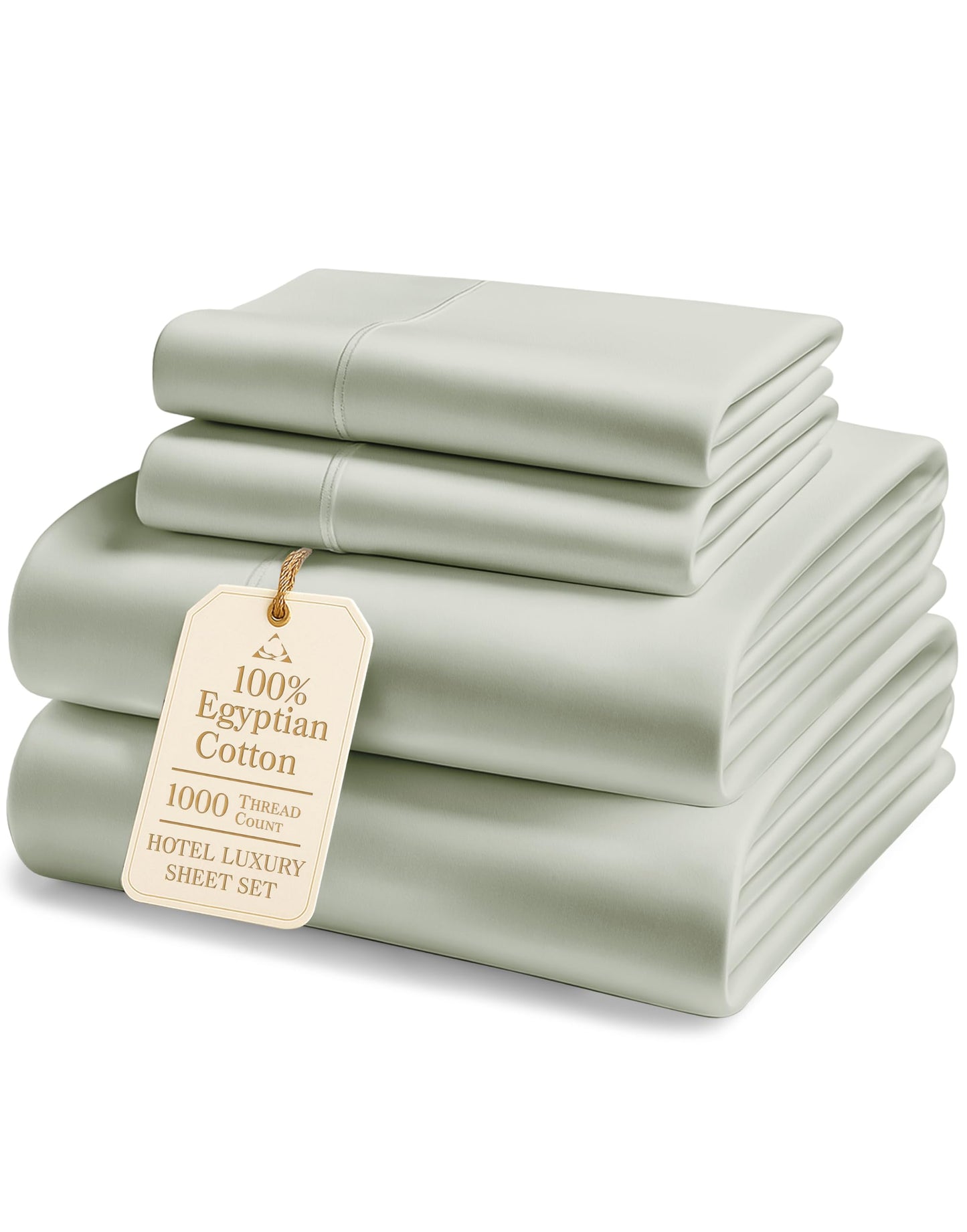 Egyptian Cotton Sheet Set 1000 Thread Count Soft
