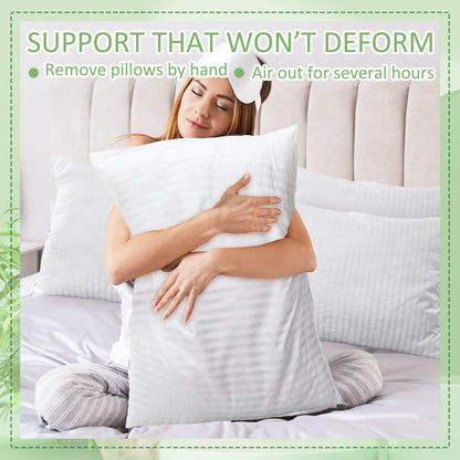 Down Alternative Bed Pillow Inserts Soft 20-Pack