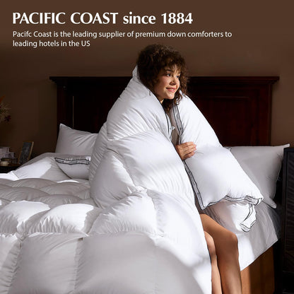 Goose Down Fiber Duvet Insert Heavyweight Comforter