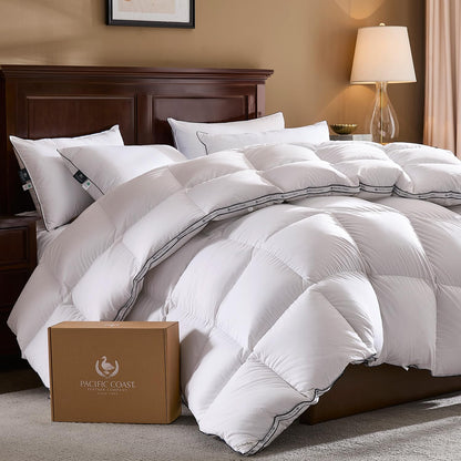 Goose Down Fiber Duvet Insert Heavyweight Comforter