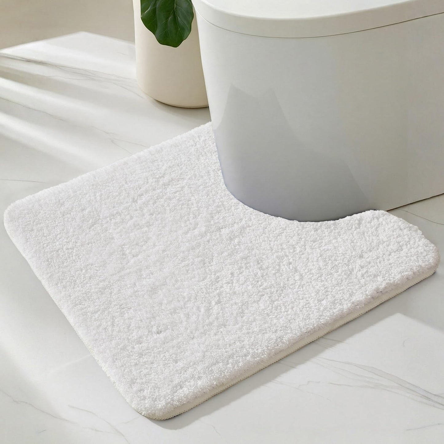 Ultra Soft Absorbent Bath Mat with Rubber Backing