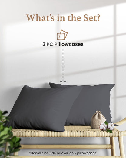 Egyptian Cotton Pillowcase Set 1000 Thread Count