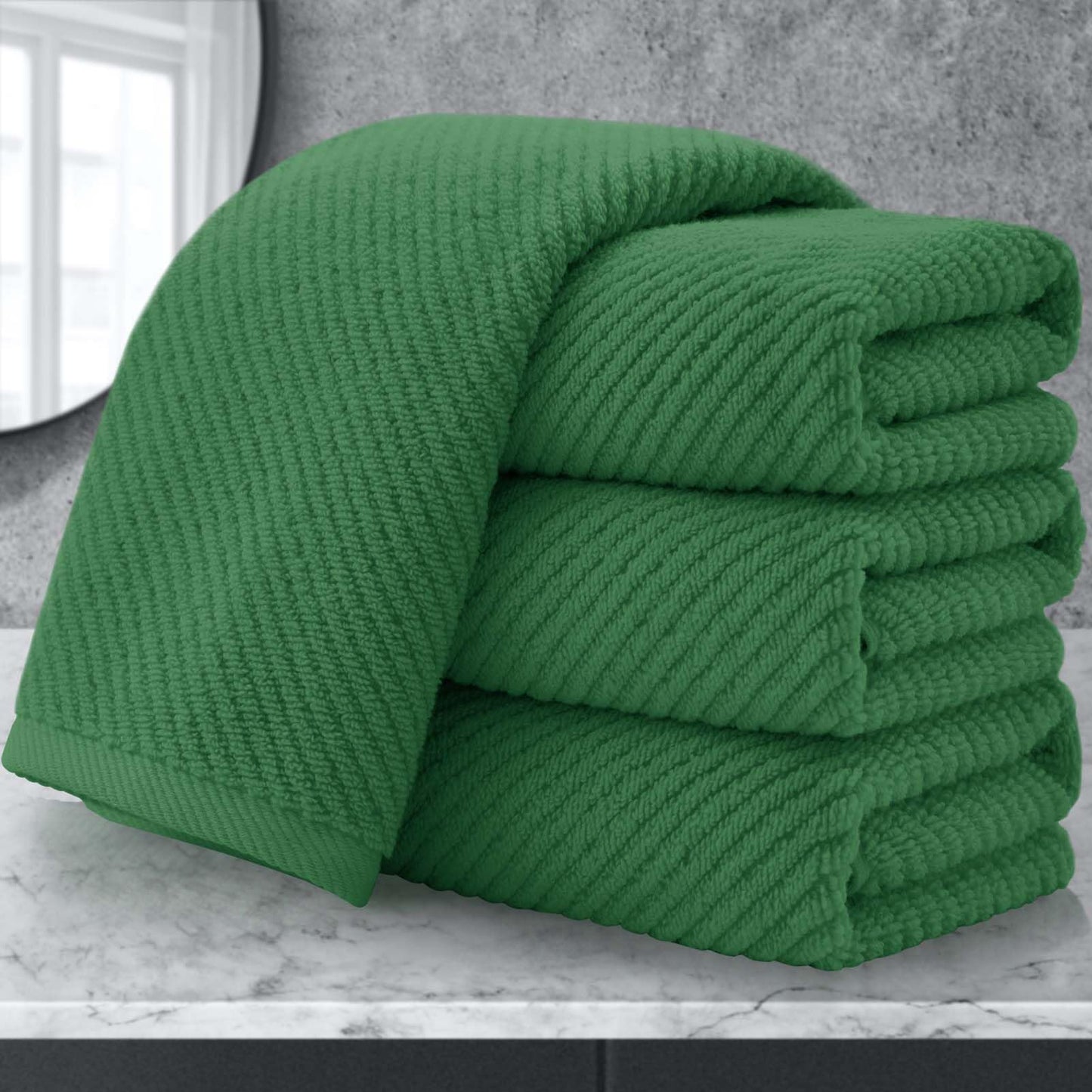 Cotton Bathroom Towel Gift Set 6-Piece Collection