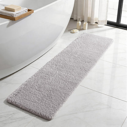 Ultra Soft Absorbent Bath Mat with Rubber Backing