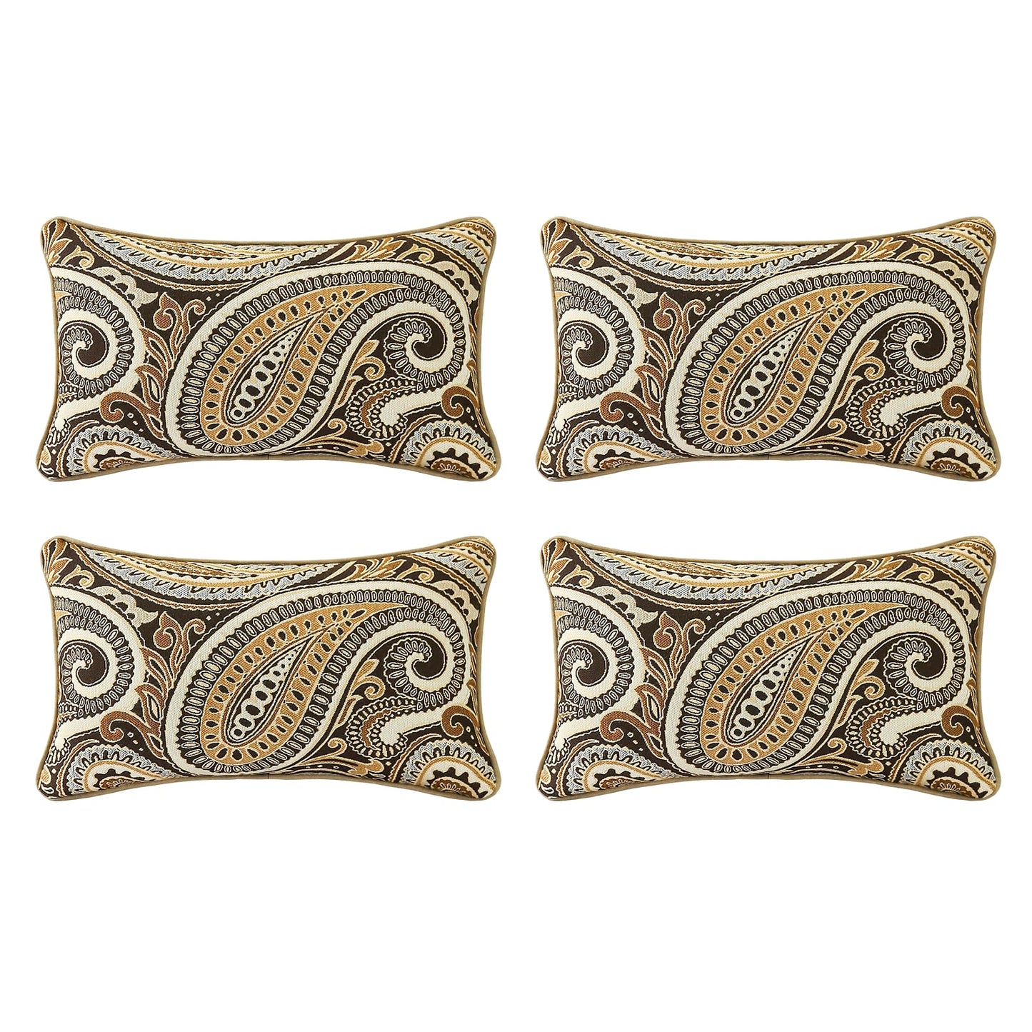 Outdoor Decorative Pillow Set for Patio Couch