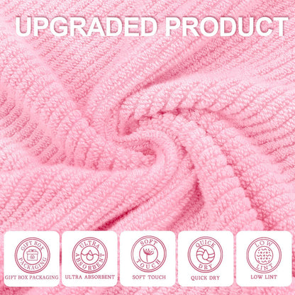 Cotton Bathroom Towel Gift Set 6-Piece Collection