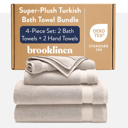 Super Plush Cotton Bath Towels Aloe Collection