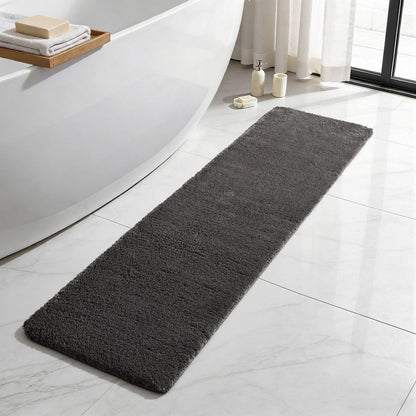 Ultra Soft Absorbent Bath Mat with Rubber Backing