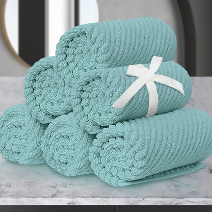 Cotton Bathroom Towel Gift Set 6-Piece Collection