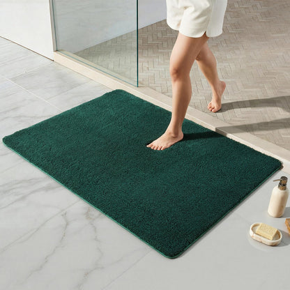 Ultra Soft Absorbent Bath Mat with Rubber Backing