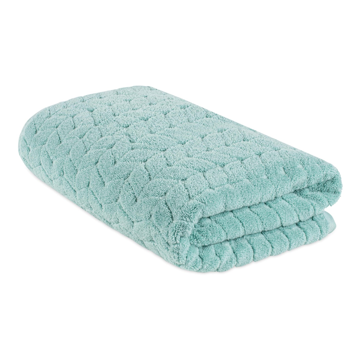 Turkish Cotton Towel Set Soft Plush Jacquard Design
