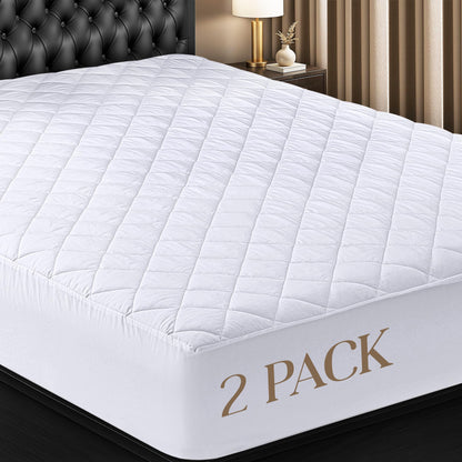 Quilted Mattress Pad Protector with Deep Pocket Fit