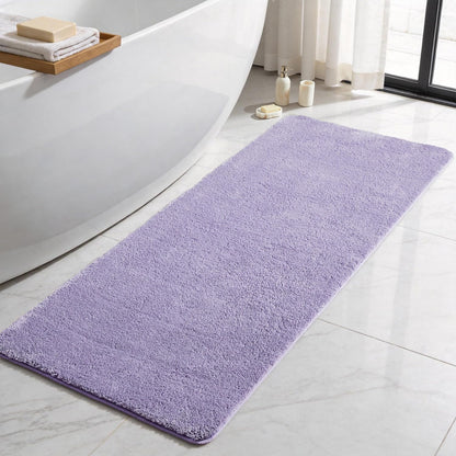 Ultra Soft Absorbent Bath Mat with Rubber Backing