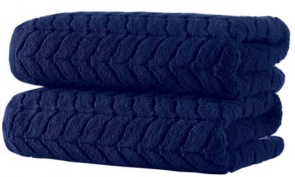 Turkish Cotton Towel Set Soft Plush Jacquard Design