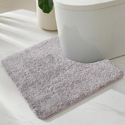 Ultra Soft Absorbent Bath Mat with Rubber Backing