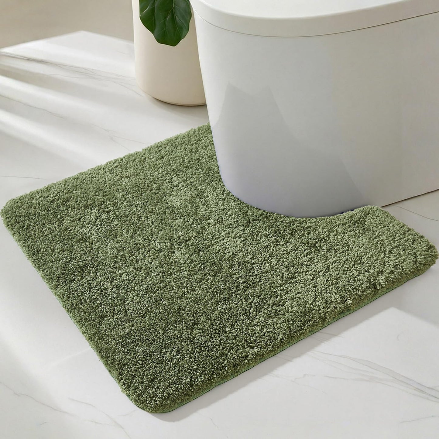 Ultra Soft Absorbent Bath Mat with Rubber Backing