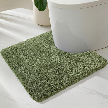 Ultra Soft Absorbent Bath Mat with Rubber Backing